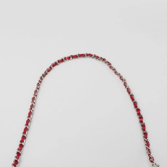 Chanel Dark Pink Quilted Patent Leather Boy WOC Clutch Bag - Picture 9 of 13